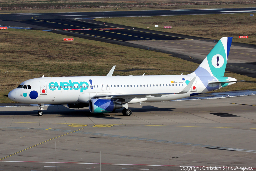 Evelop Airlines Airbus A320-214 (EC-LZD) | Photo 221642