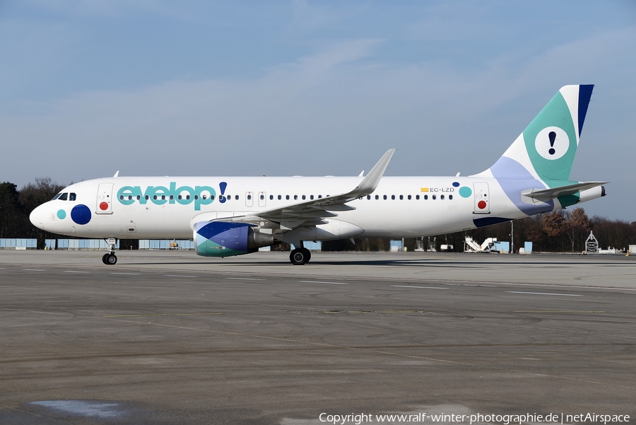 Evelop Airlines Airbus A320-214 (EC-LZD) | Photo 399458