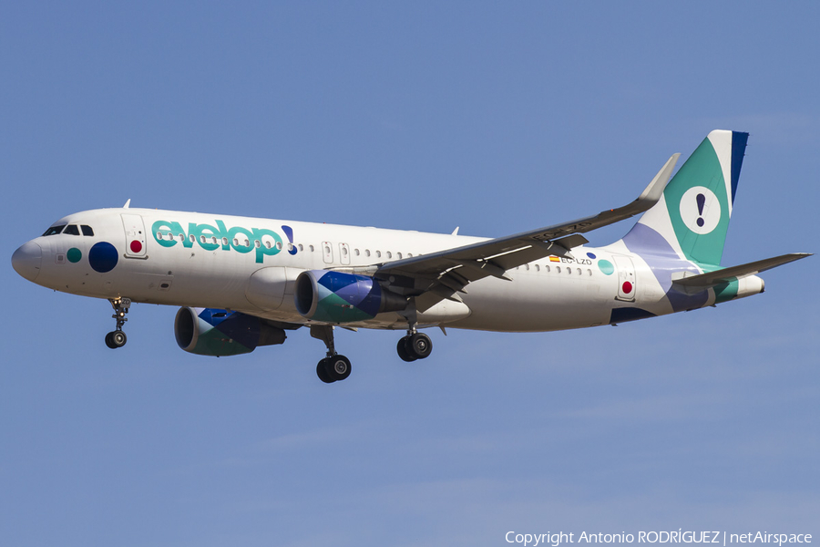 Evelop Airlines Airbus A320-214 (EC-LZD) | Photo 128569