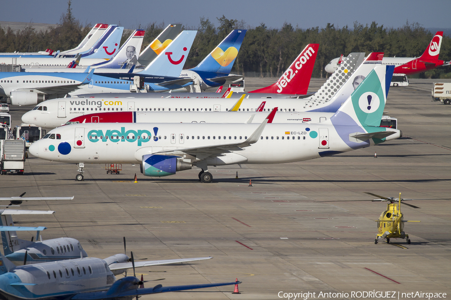 Evelop Airlines Airbus A320-214 (EC-LZD) | Photo 134927