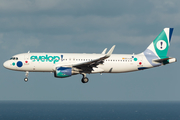 Evelop Airlines Airbus A320-214 (EC-LZD) at  Gran Canaria, Spain