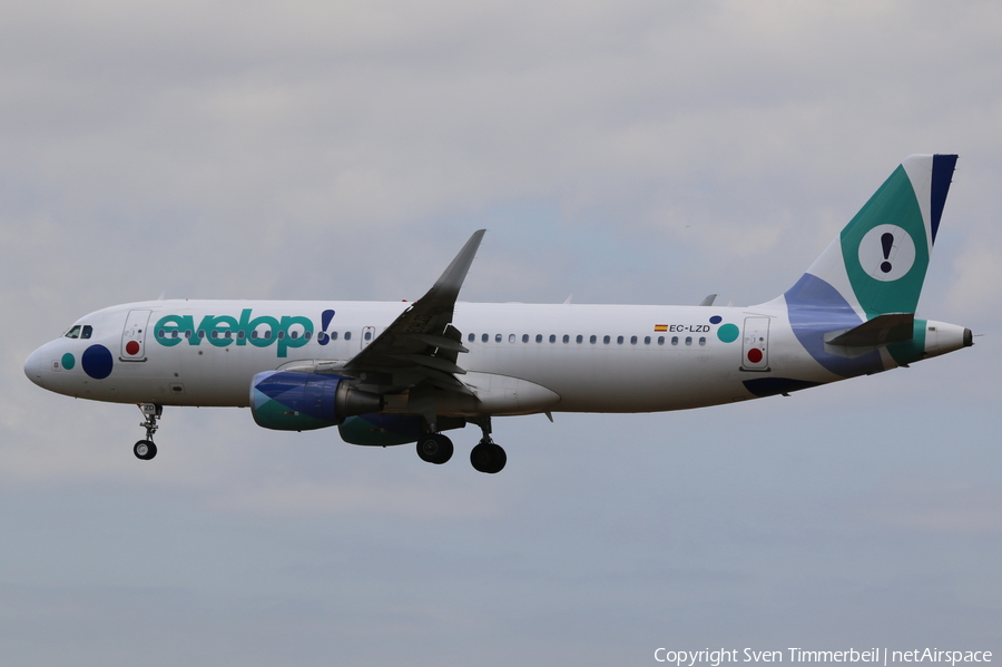 Evelop Airlines Airbus A320-214 (EC-LZD) | Photo 118365