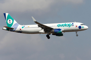 Evelop Airlines Airbus A320-214 (EC-LZD) at  Palma De Mallorca - Son San Juan, Spain