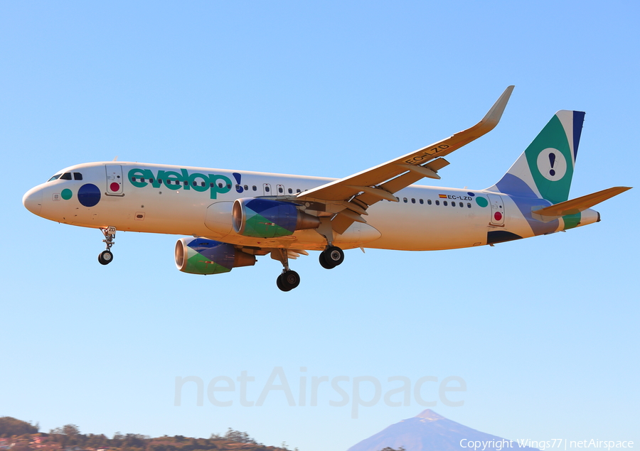 Evelop Airlines Airbus A320-214 (EC-LZD) | Photo 295539