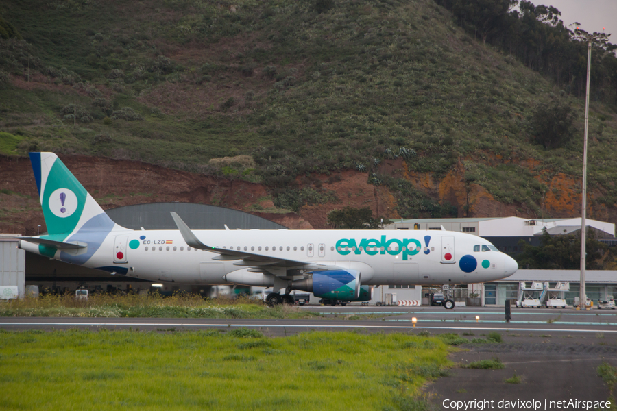 Evelop Airlines Airbus A320-214 (EC-LZD) | Photo 365386