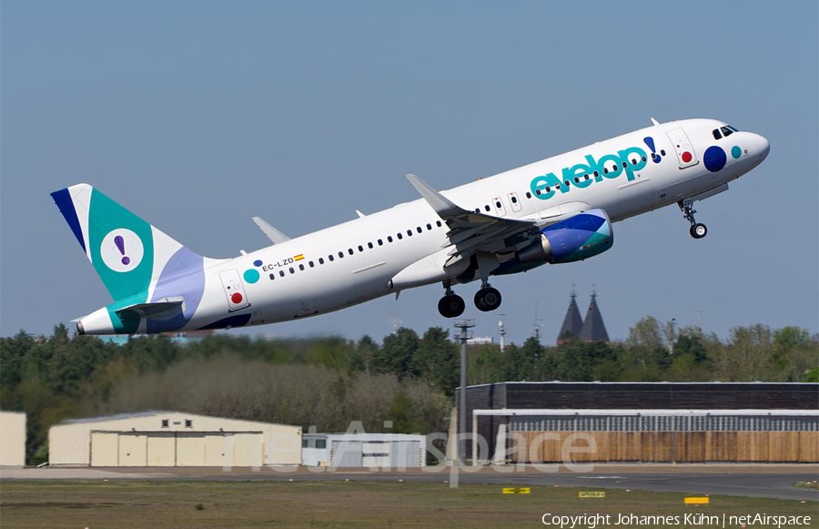 Evelop Airlines Airbus A320-214 (EC-LZD) | Photo 314754