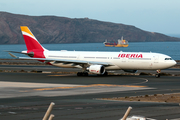 Iberia Airbus A330-302 (EC-LZJ) at  Gran Canaria, Spain