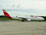 Iberia Airbus A330-302 (EC-LZJ) at  Santo Domingo - Las Americas-JFPG International, Dominican Republic