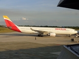 Iberia Airbus A330-302 (EC-LZJ) at  Santo Domingo - Las Americas-JFPG International, Dominican Republic