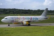 Vueling Airbus A320-232 (EC-LZM) at  Hamburg - Fuhlsbuettel (Helmut Schmidt), Germany