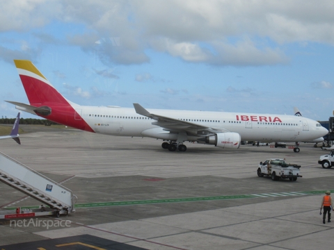 Iberia Airbus A330-302 (EC-LZX) at  Santo Domingo - Las Americas-JFPG International, Dominican Republic