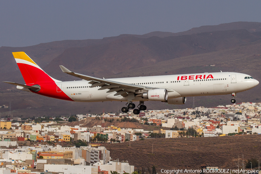 Iberia Airbus A330-302 (EC-MAA) | Photo 394724