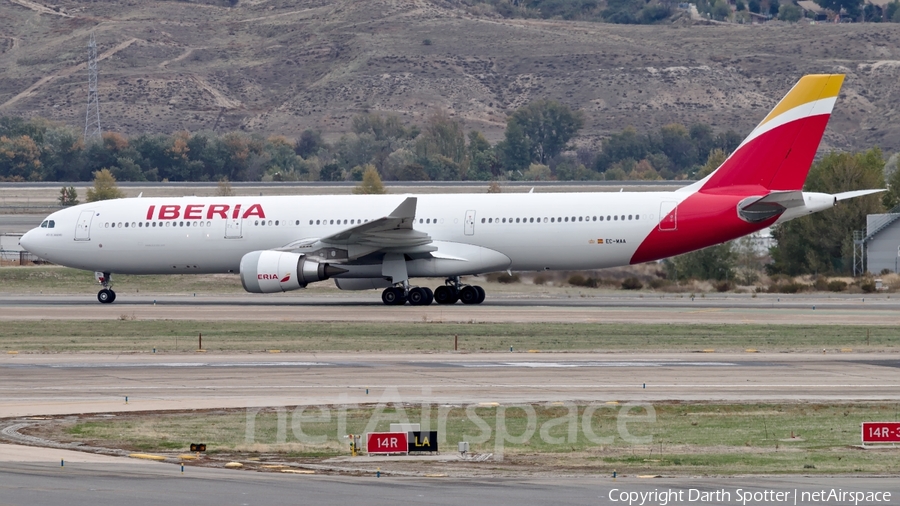 Iberia Airbus A330-302 (EC-MAA) | Photo 233495