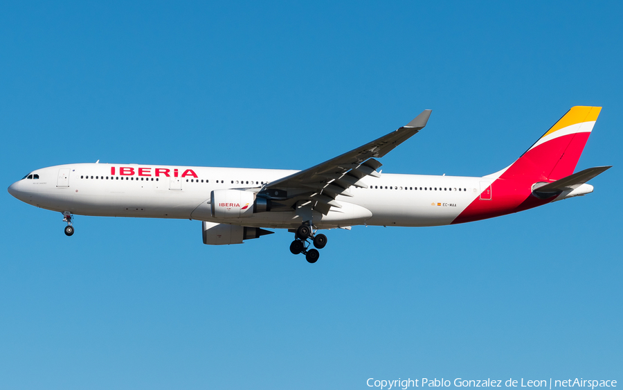 Iberia Airbus A330-302 (EC-MAA) | Photo 339403