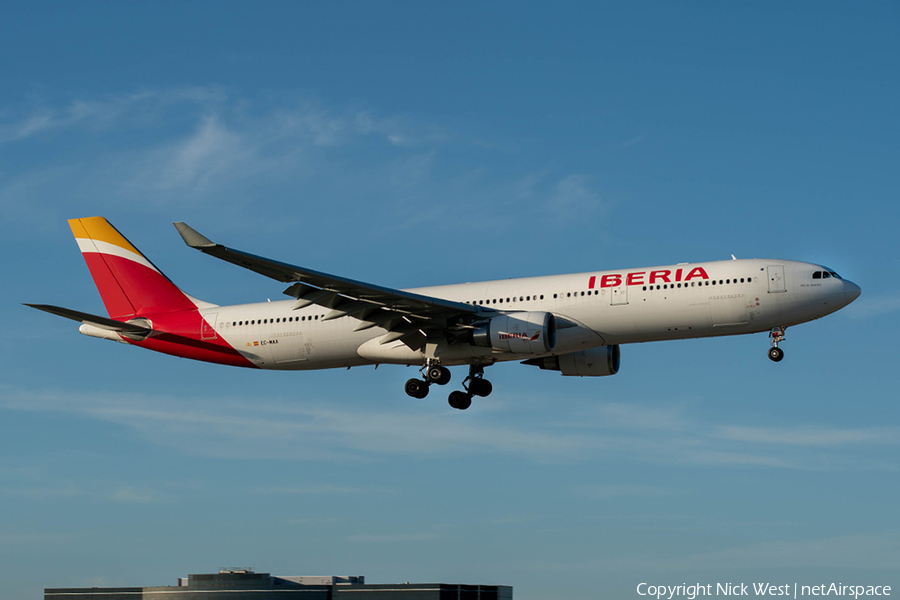 Iberia Airbus A330-302 (EC-MAA) | Photo 369169