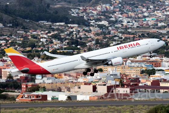 Iberia Airbus A330-302 (EC-MAA) at  Tenerife Norte - Los Rodeos, Spain