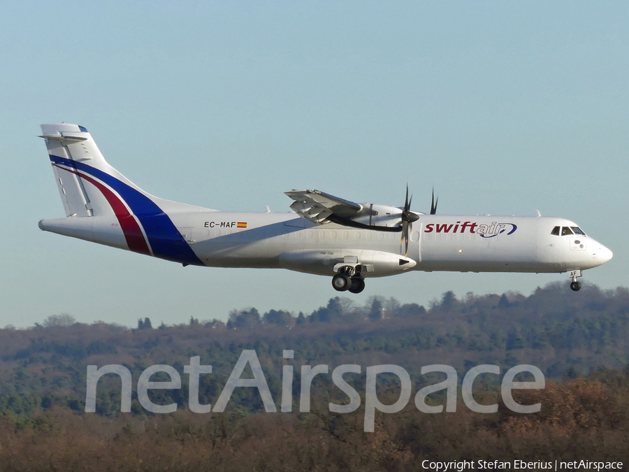 Swiftair ATR 72-500 (EC-MAF) | Photo 485314