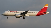 Iberia Airbus A320-214 (EC-MCS) at  Barcelona - El Prat, Spain