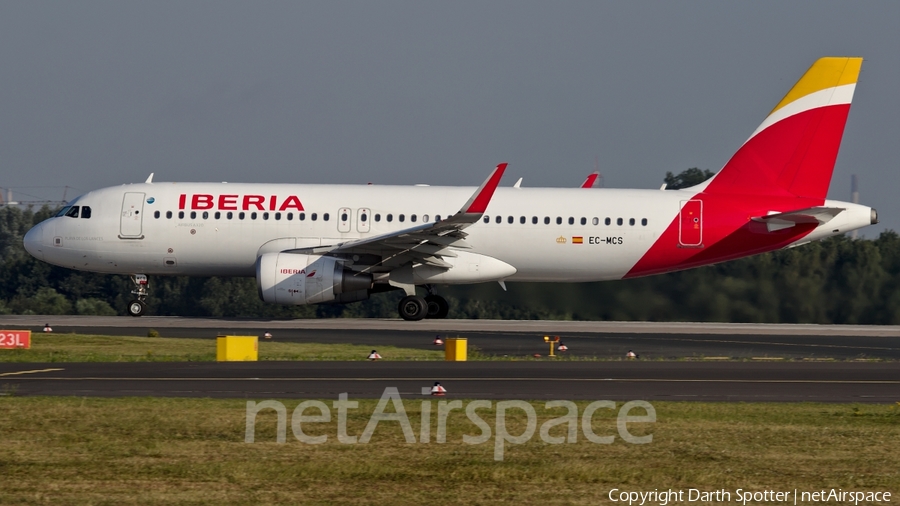 Iberia Airbus A320-214 (EC-MCS) | Photo 230435
