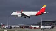 Iberia Airbus A320-214 (EC-MCS) at  Hamburg - Fuhlsbuettel (Helmut Schmidt), Germany