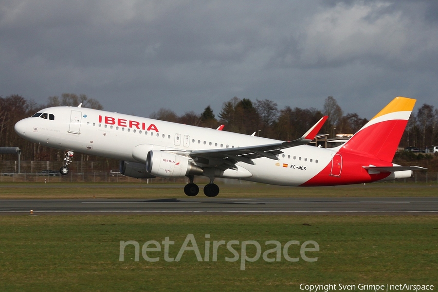 Iberia Airbus A320-214 (EC-MCS) | Photo 72026