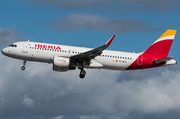 Iberia Airbus A320-214 (EC-MCS) at  Hamburg - Fuhlsbuettel (Helmut Schmidt), Germany