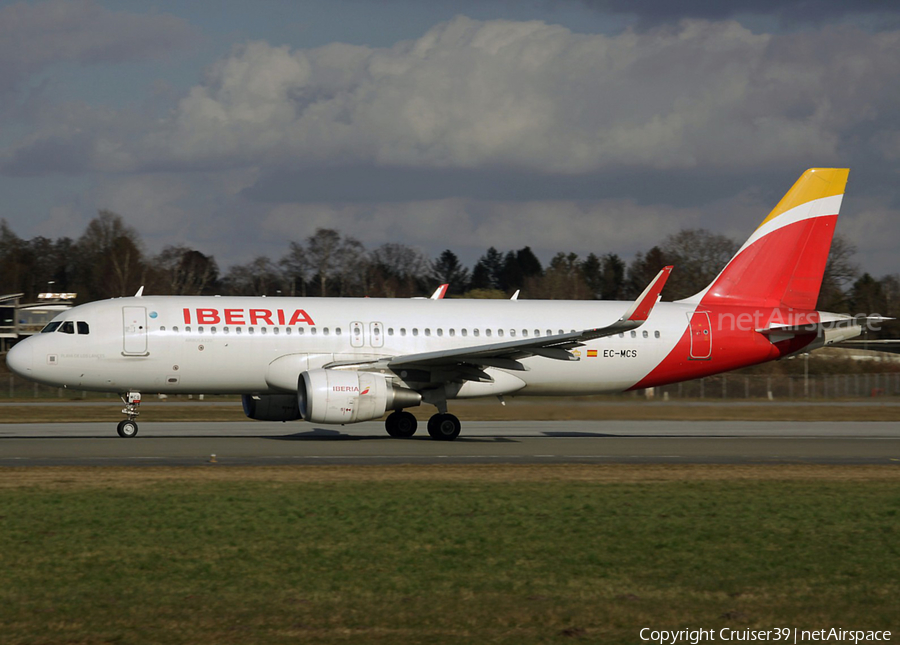 Iberia Airbus A320-214 (EC-MCS) | Photo 509971