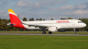 Iberia Airbus A320-214 (EC-MCS) at  Hamburg - Fuhlsbuettel (Helmut Schmidt), Germany