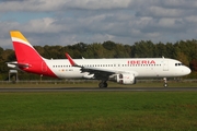 Iberia Airbus A320-214 (EC-MCS) at  Hamburg - Fuhlsbuettel (Helmut Schmidt), Germany