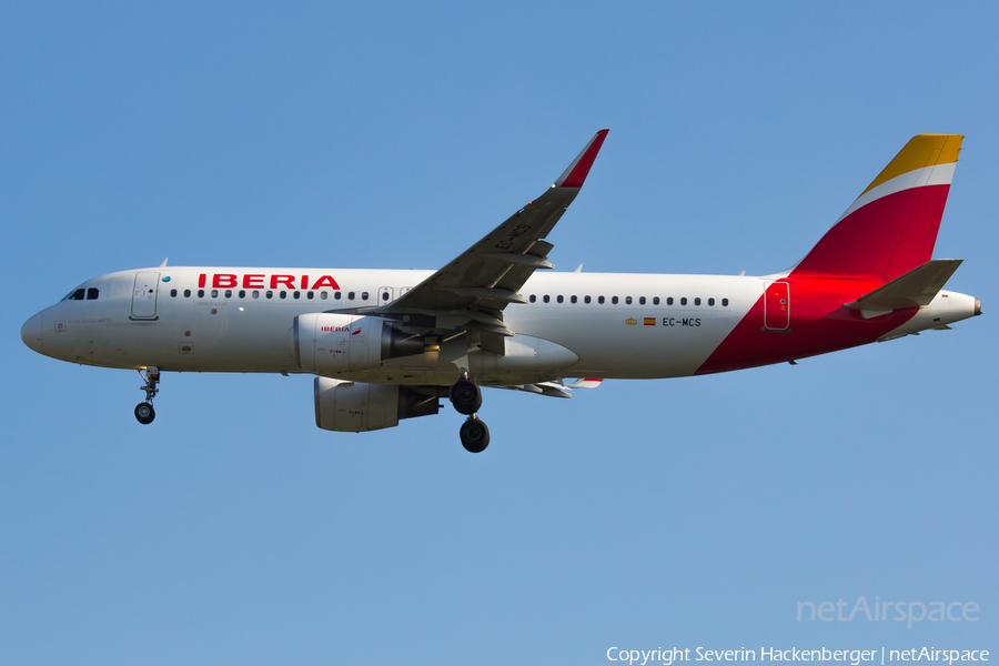 Iberia Airbus A320-214 (EC-MCS) | Photo 205118