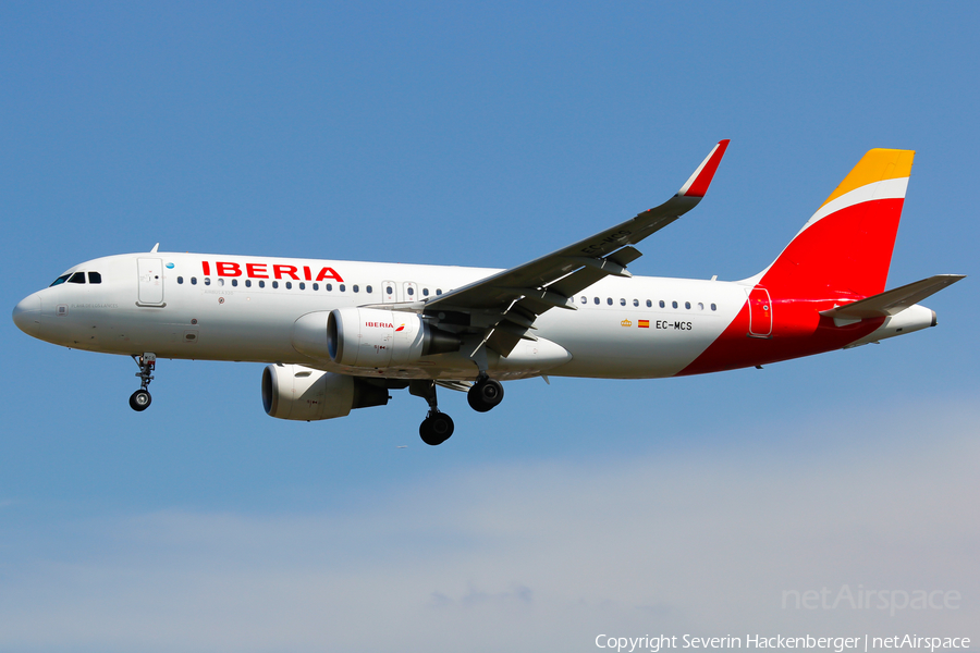 Iberia Airbus A320-214 (EC-MCS) | Photo 205171