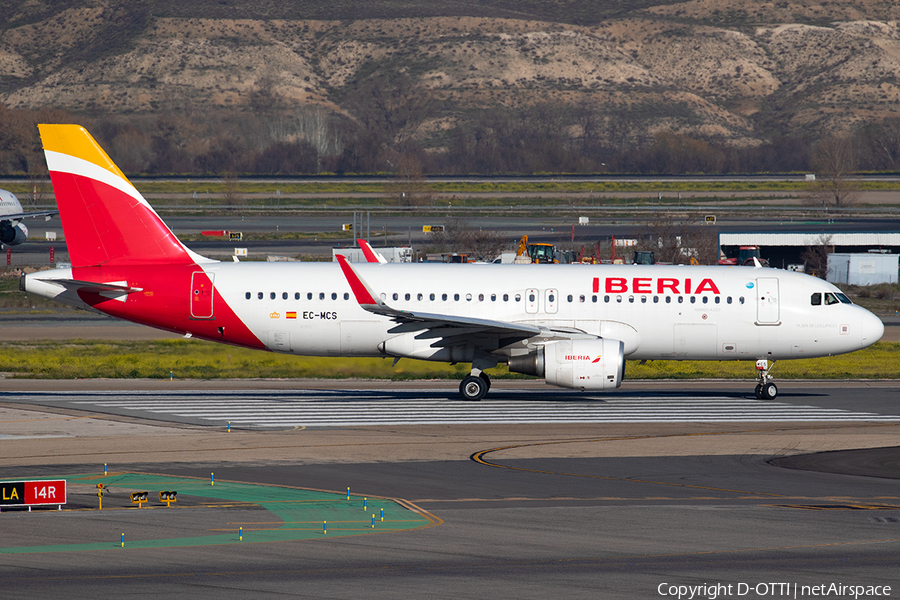 Iberia Airbus A320-214 (EC-MCS) | Photo 375037