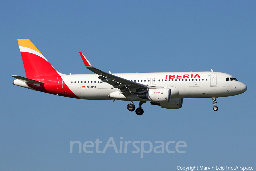 Iberia Airbus A320-214 (EC-MCS) | Photo 553715