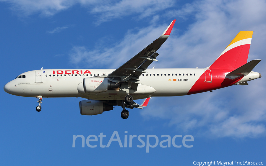 Iberia Airbus A320-214 (EC-MDK) | Photo 291026