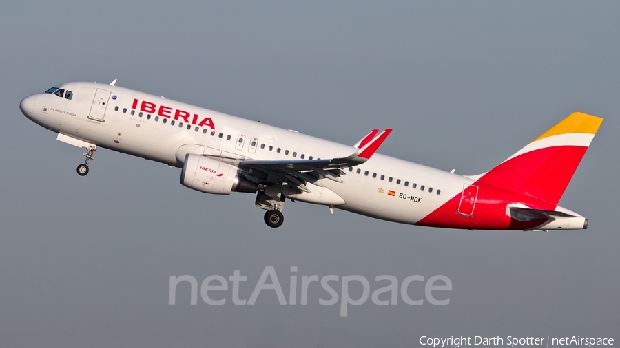 Iberia Airbus A320-214 (EC-MDK) | Photo 158231