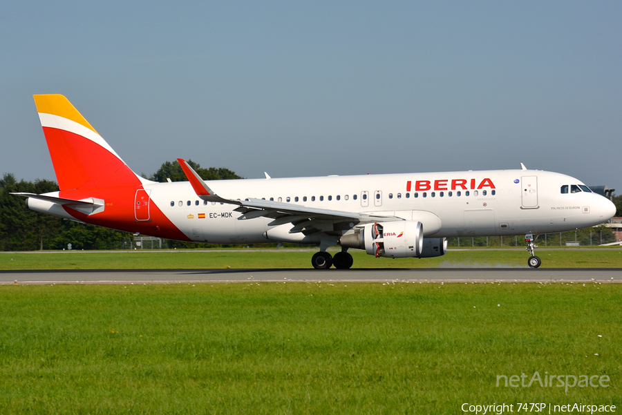 Iberia Airbus A320-214 (EC-MDK) | Photo 123948
