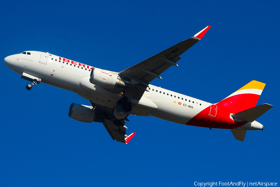 Iberia Airbus A320-214 (EC-MDK) | Photo 147943