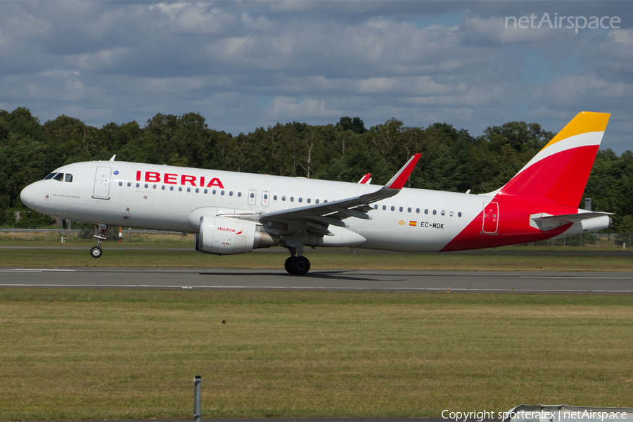 Iberia Airbus A320-214 (EC-MDK) | Photo 84042