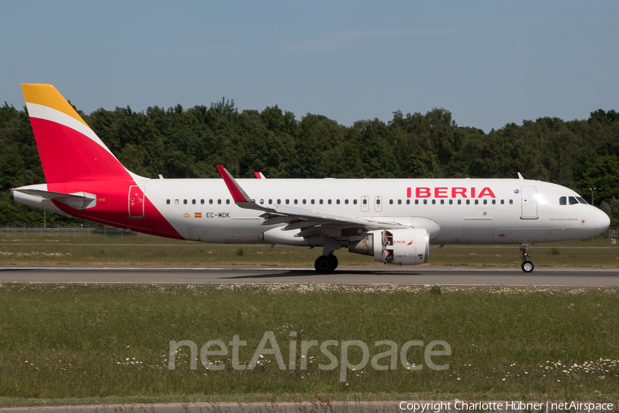 Iberia Airbus A320-214 (EC-MDK) | Photo 245484