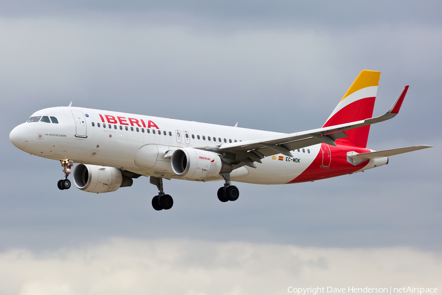 Iberia Airbus A320-214 (EC-MDK) | Photo 102703