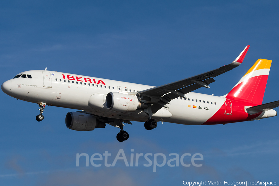 Iberia Airbus A320-214 (EC-MDK) | Photo 129975