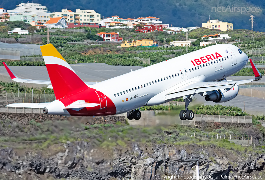 Iberia Airbus A320-214 (EC-MDK) | Photo 413153