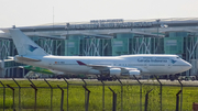 Garuda Indonesia (Wamos) Boeing 747-419 (EC-MDS) at  Balikpapan Sepinggan - International, Indonesia