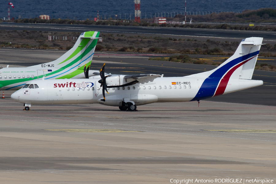 Swiftair ATR 72-500 (EC-MEC) | Photo 416086