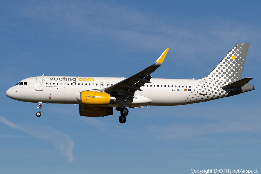 Vueling Airbus A320-214 (EC-MES) | Photo 291447