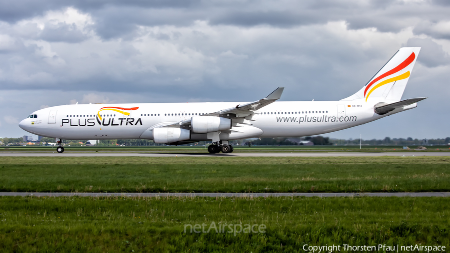 Plus Ultra Airbus A340-313X (EC-MFA) | Photo 449385