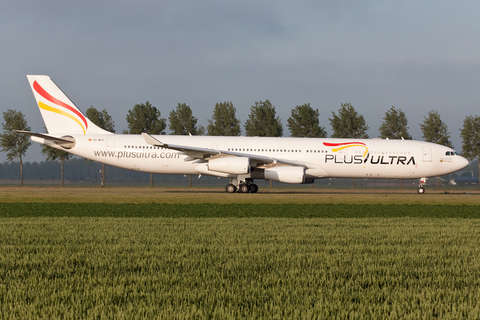 Plus Ultra Airbus A340-313X (EC-MFA) at  Amsterdam - Schiphol, Netherlands