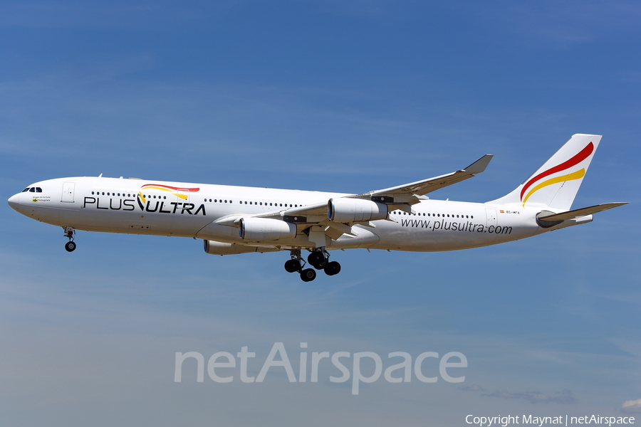 Plus Ultra Airbus A340-313X (EC-MFA) | Photo 131516