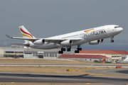 Plus Ultra Airbus A340-313X (EC-MFA) at  Lisbon - Portela, Portugal