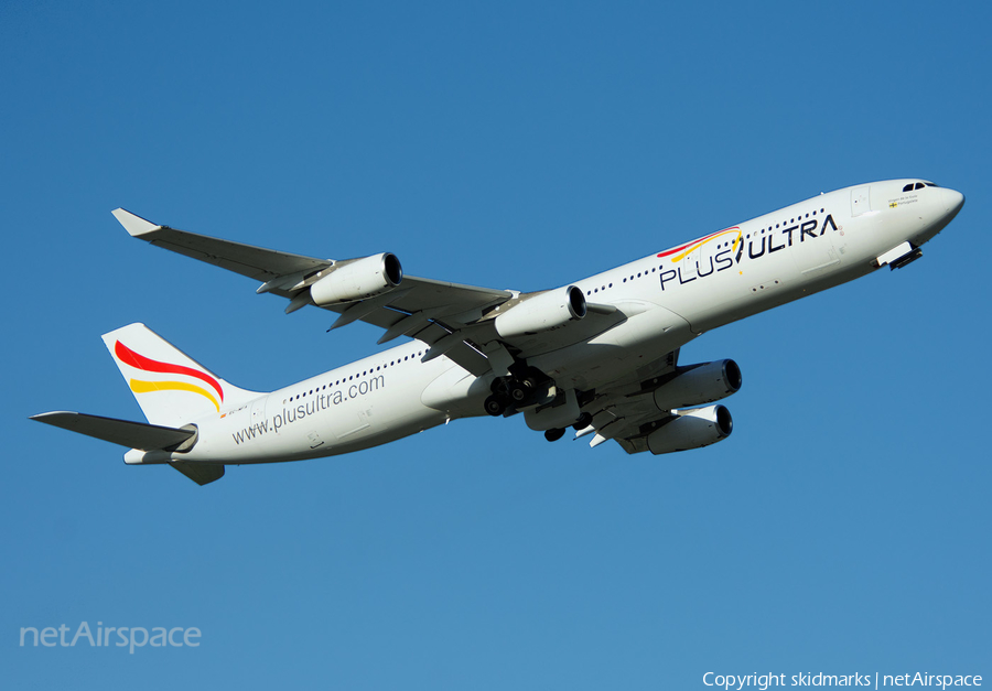 Plus Ultra Airbus A340-313X (EC-MFA) | Photo 111670